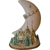 circa 1992 Christmas ornament moon town - Предметы - 