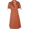 circus geo sun wrap dress - Vestidos - 