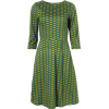 circus green dress vinyl - Dresses - 