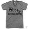 class but I cuss a little tee shirt - T-shirts - $27.00  ~ £20.52