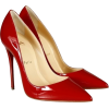 classic red shoes - Klasični čevlji - 