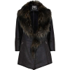 Jacket - coats Black - Kurtka - 