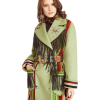 coat with jacquard stripes and fringe - Jaquetas e casacos - 