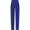 cobalt blue pants - Calças capri - 