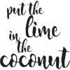 coconut text - Тексты - 