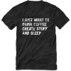 coffee create sleep - T-shirts - 