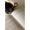 coffee or tea and book photo - Uncategorized - 