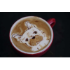 coffee with creamer dog - Mie foto - 