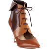 collari-brown-aanzicht-ankle boot - Stivali - 