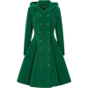 collectif london green coat - Jakne i kaputi - 