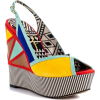 coloful shoe - Wedges - 