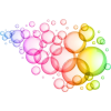 colorful bubbles - Predmeti - 