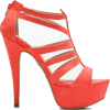 coral heels - Sandals - 