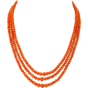 coral necklace 19th century - ネックレス - 