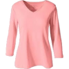 coral pink top - Majice - kratke - 