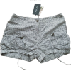 cotton striped shorts - Calções - 