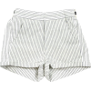 cotton striped shorts - Spodnie - krótkie - 
