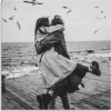 couple love black & white photo - Uncategorized - 