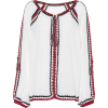crochet cotton top - Camisa - longa - 