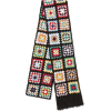 crochet granny square scarf - Szaliki - 