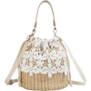 crochet straw bag - Kleine Taschen - 