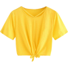 crop shirt - Shirts - 