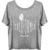 crop t-shirt - Koszulki - krótkie - 