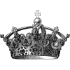 crown stencil - Rascunhos - 