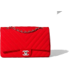 Crvena Chanel Tasnica Hand bag - Carteras - 