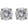 cubic zirconia earrings - Серьги - 