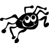 cute cartoon spider - Животные - 