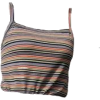 cute striped tank top - Ärmellose shirts - 