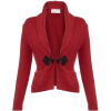 džemper Cardigan Red - 开衫 - 