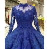 dark blue lace dress - Uncategorized - 