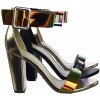 dark chrome heels - Sapatos clássicos - 