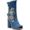 denim ankle boots - Сопоги - 