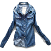 denim shirt - Koszule - krótkie - 