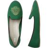 Flats Green - Ballerina Schuhe - 