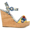 dolce & gabbana wedges - Sandały - 