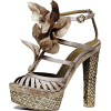Donna-karan Sandals Brown - 凉鞋 - 