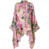 draped-sleeve floral blouse - Camicie (lunghe) - 