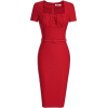 dress red - Dresses - 