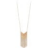dsw crown vintage fringe necklace - Halsketten - $19.99  ~ 17.17€