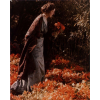 early 1900s autochrome (colour) photo - People - 