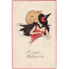 early 20thCen halloween postcard - イラスト - 