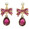 Earrings Pink - Uhani - 