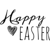 easter - 插图用文字 - 