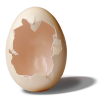 Egg Beige Food - Alimentações - 