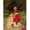 Retro Style Red Dress - Mie foto - 