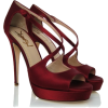 YSL Red Sandals - Sandalen - 
